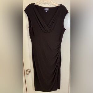 American Living Elegant Black Midi Dress
